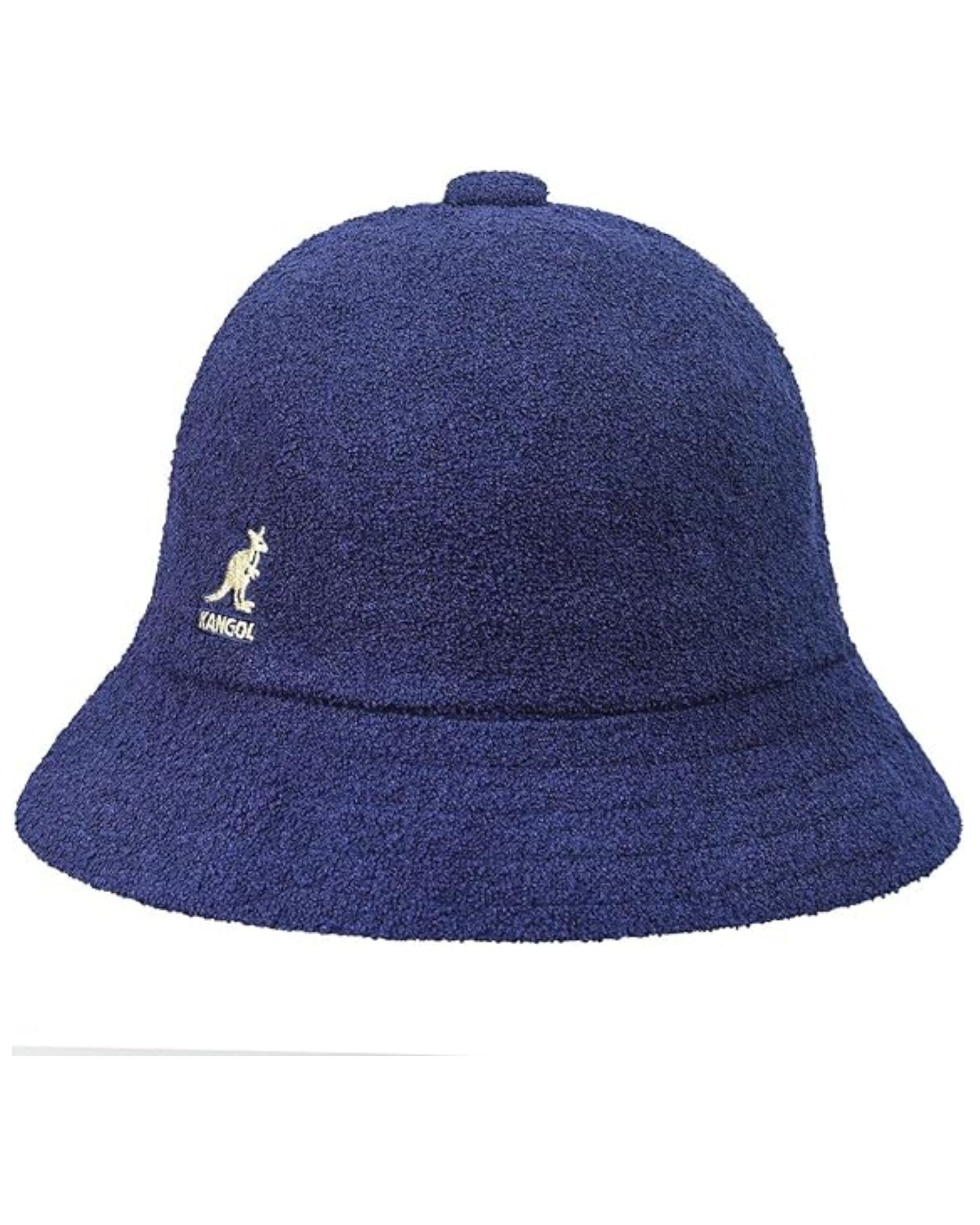 Kangol Cappello Pescatore Misto Clorofibra Acrilico Blu Navy Unisex