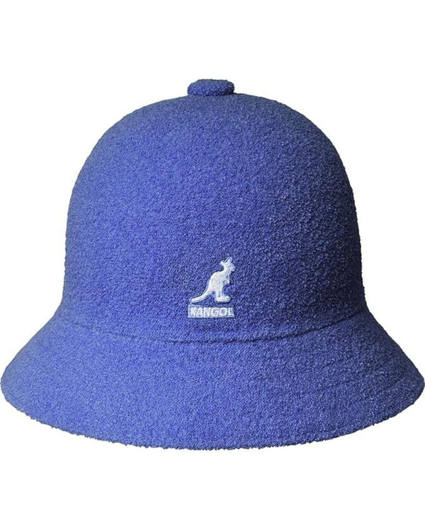 Kangol Cappello Pescatore Misto Clorofibra Acrilico Blu Unisex