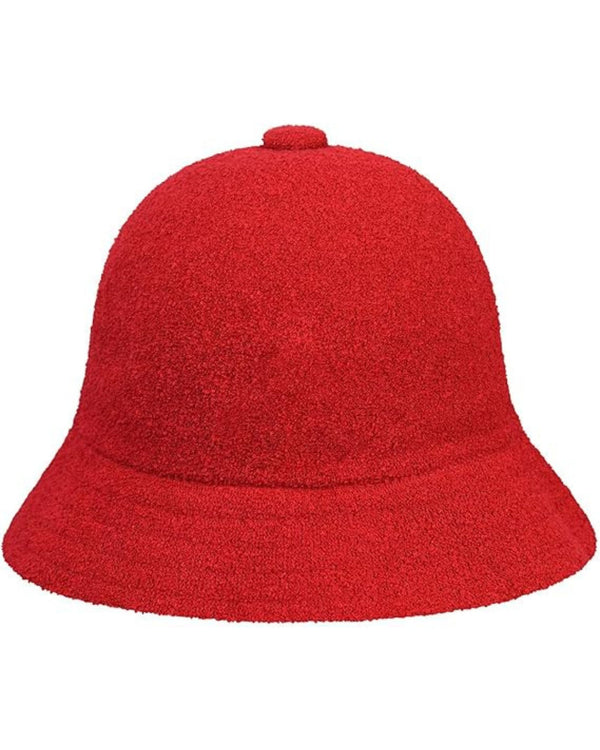 Kangol Cappello Pescatore Misto Clorofibra Acrilico Rosso Scarlatto Unisex-2