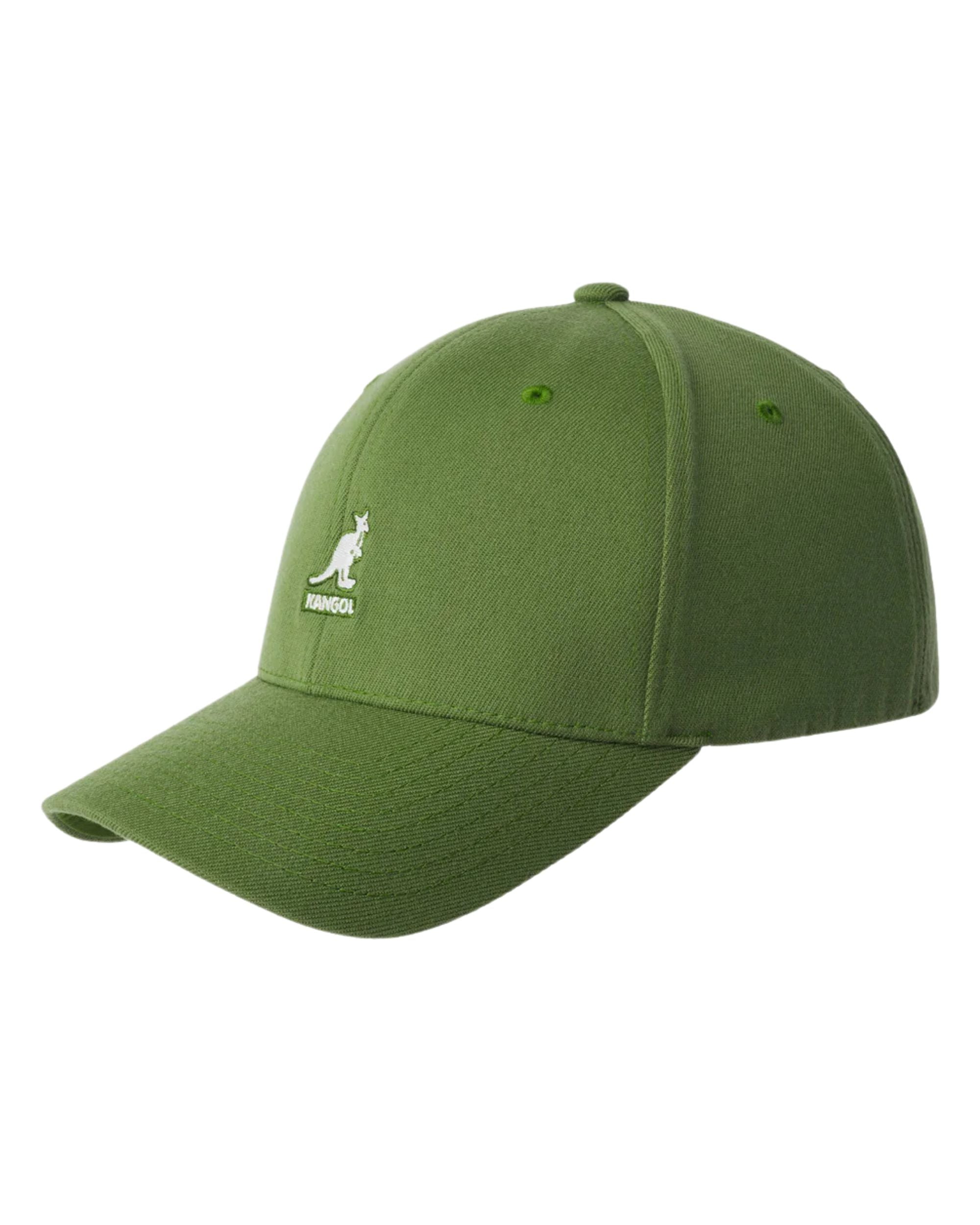 Kangol Acrilico Anallergico Cappellino Verde Unisex