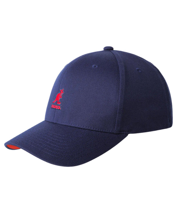 Kangol Acrilico Anallergico Cappellino Blu Unisex