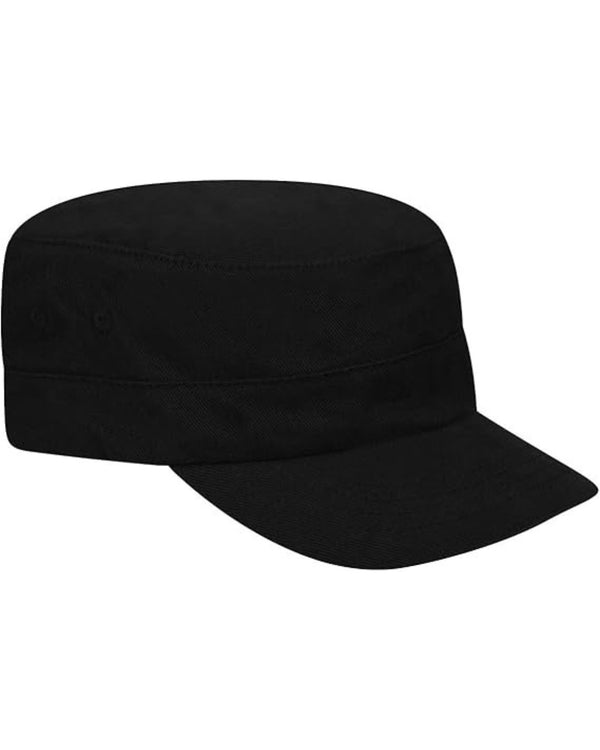 Kangol Cappello Army Cap in Cotone con Tasca Nascosta Nero Unisex-2