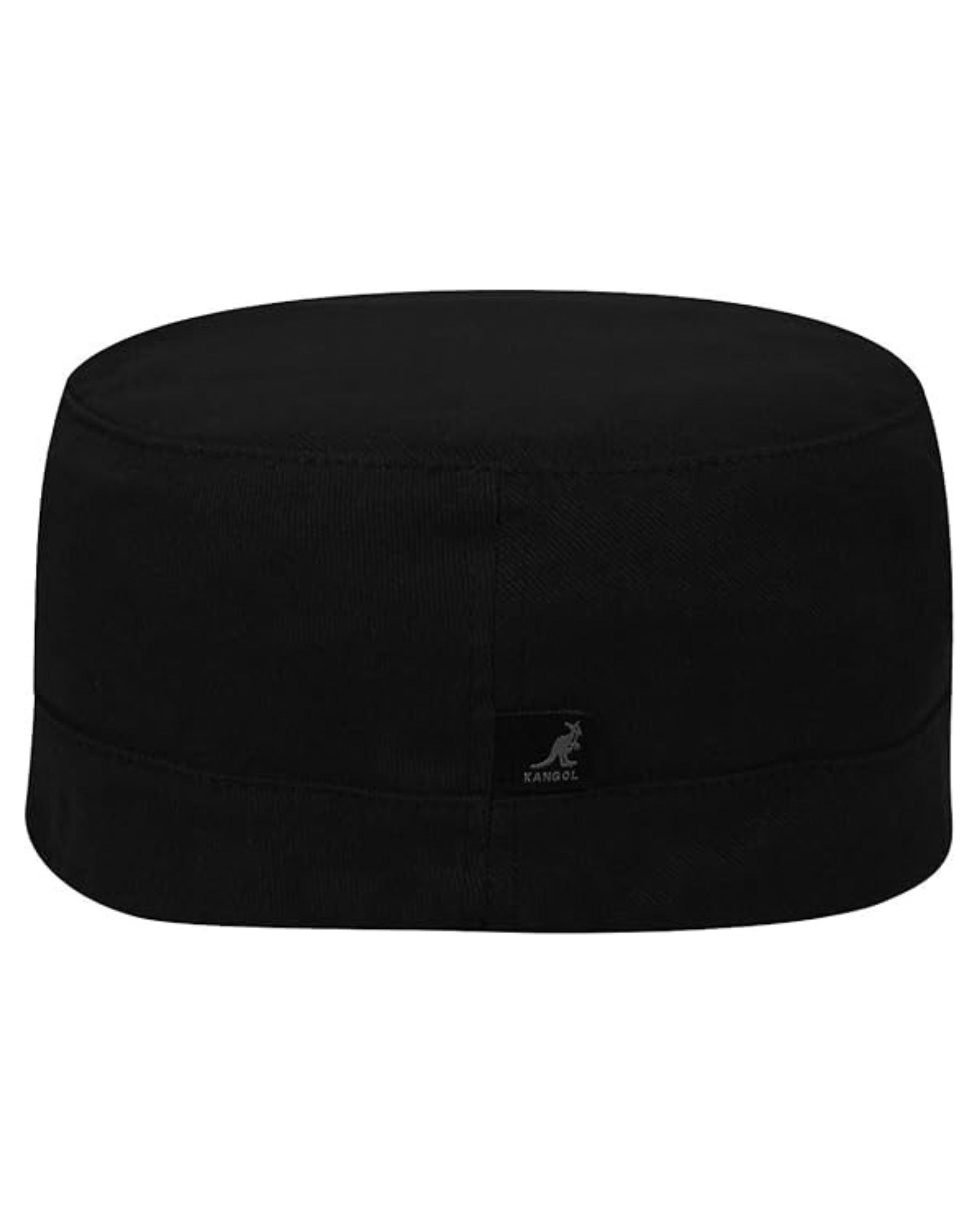 Kangol Cappello Army Cap in Cotone con Tasca Nascosta Nero Unisex