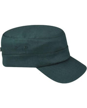 Kangol Cappello Army Cap in Cotone con Tasca Nascosta Verde Pino Unisex
