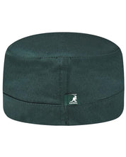 Kangol Cappello Army Cap in Cotone con Tasca Nascosta Verde Pino Unisex