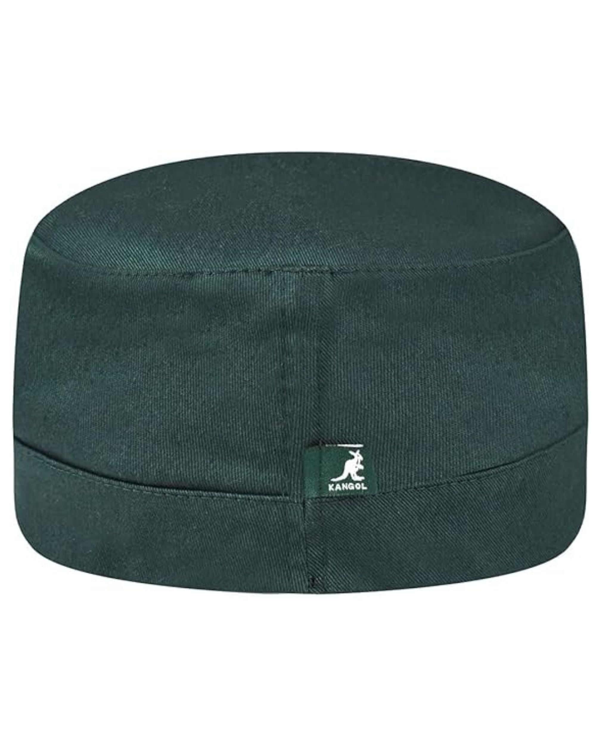 Kangol Cappello Army Cap in Cotone con Tasca Nascosta Verde Pino Unisex