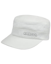 Kangol Cappello Army Cap in Cotone con Tasca Nascosta Bianco Unisex