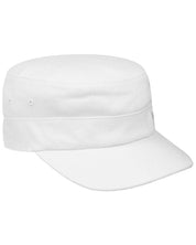 Kangol Cappello Army Cap in Cotone con Tasca Nascosta Bianco Unisex