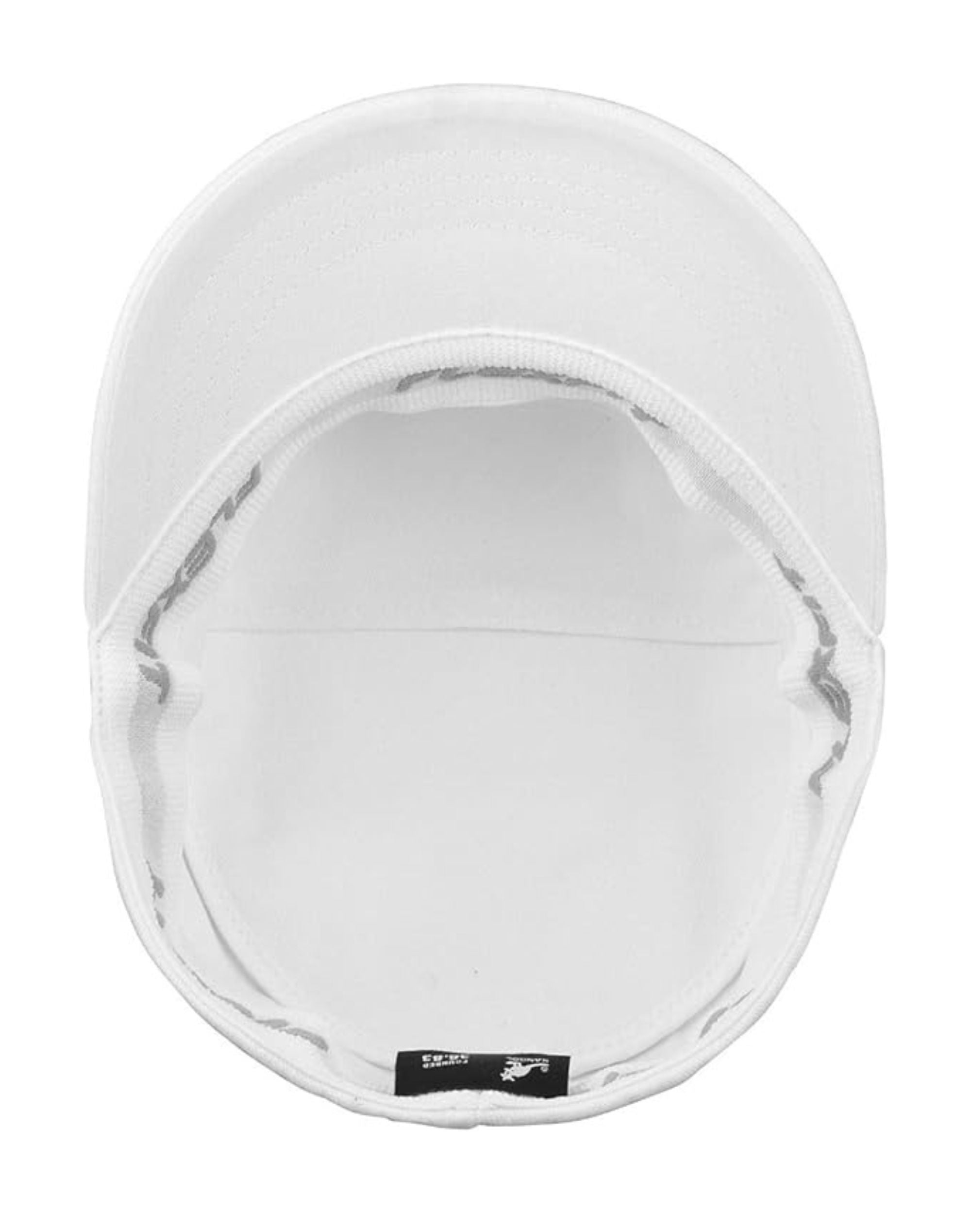 Kangol Cappello Army Cap in Cotone con Tasca Nascosta Bianco Unisex