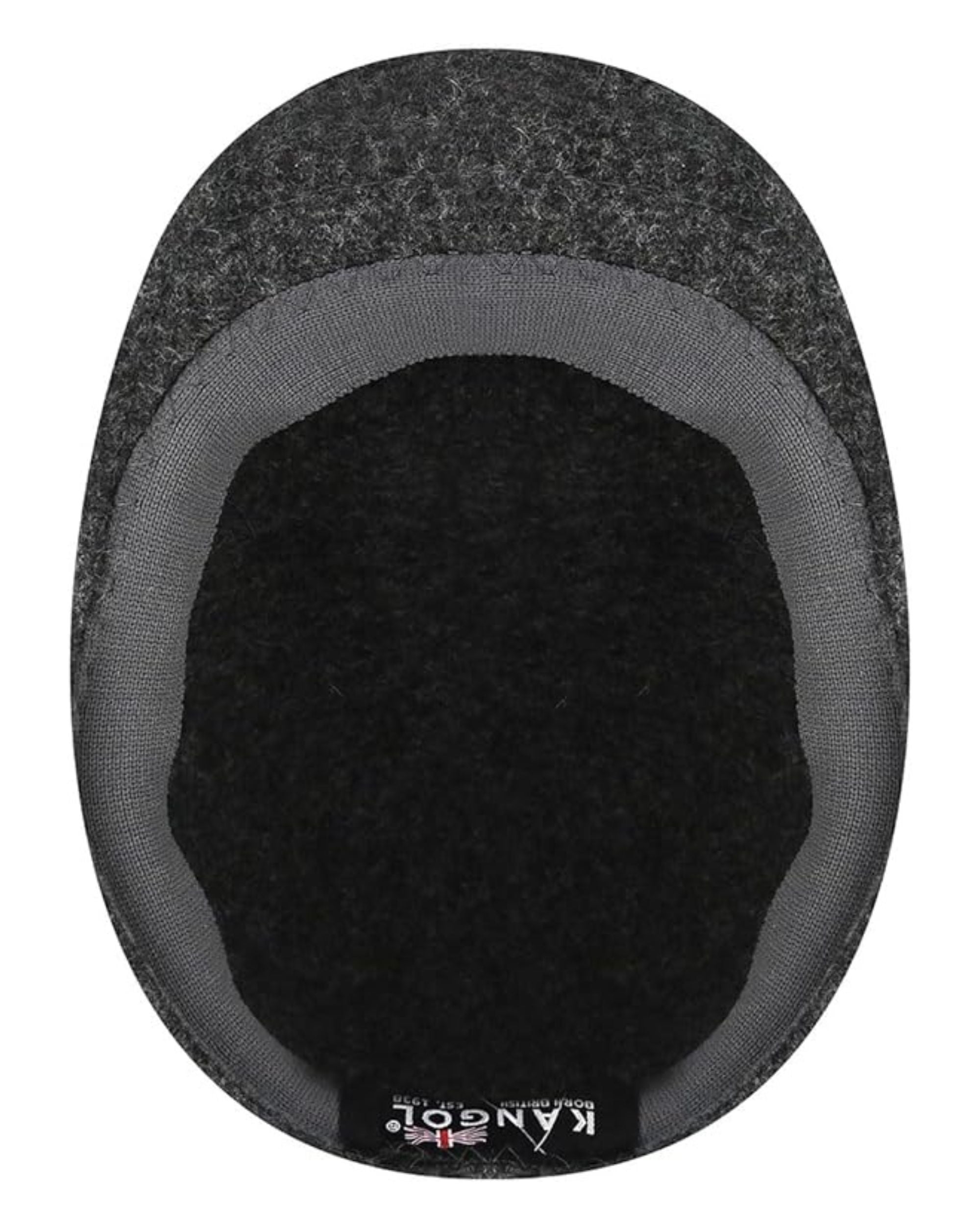 Kangol Coppola Wool 507 Iconico Lana e Acrilico Grigio Scuro Flannel Unisex