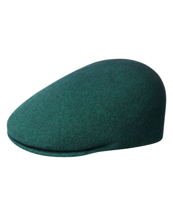 Kangol Iconico Lana E Acrilico Verde Unisex-2