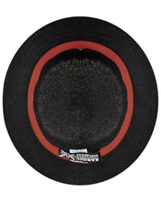 Kangol Cappello Pescatore Bermuda Bucket in Cotone Nero Unisex