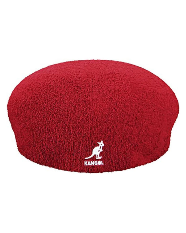 Kangol Coppola Bermuda 504 con Parasudore Elasticizzato Rosso Scarlatto Unisex-2