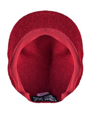 Kangol Coppola Bermuda 504 con Parasudore Elasticizzato Rosso Scarlatto Unisex
