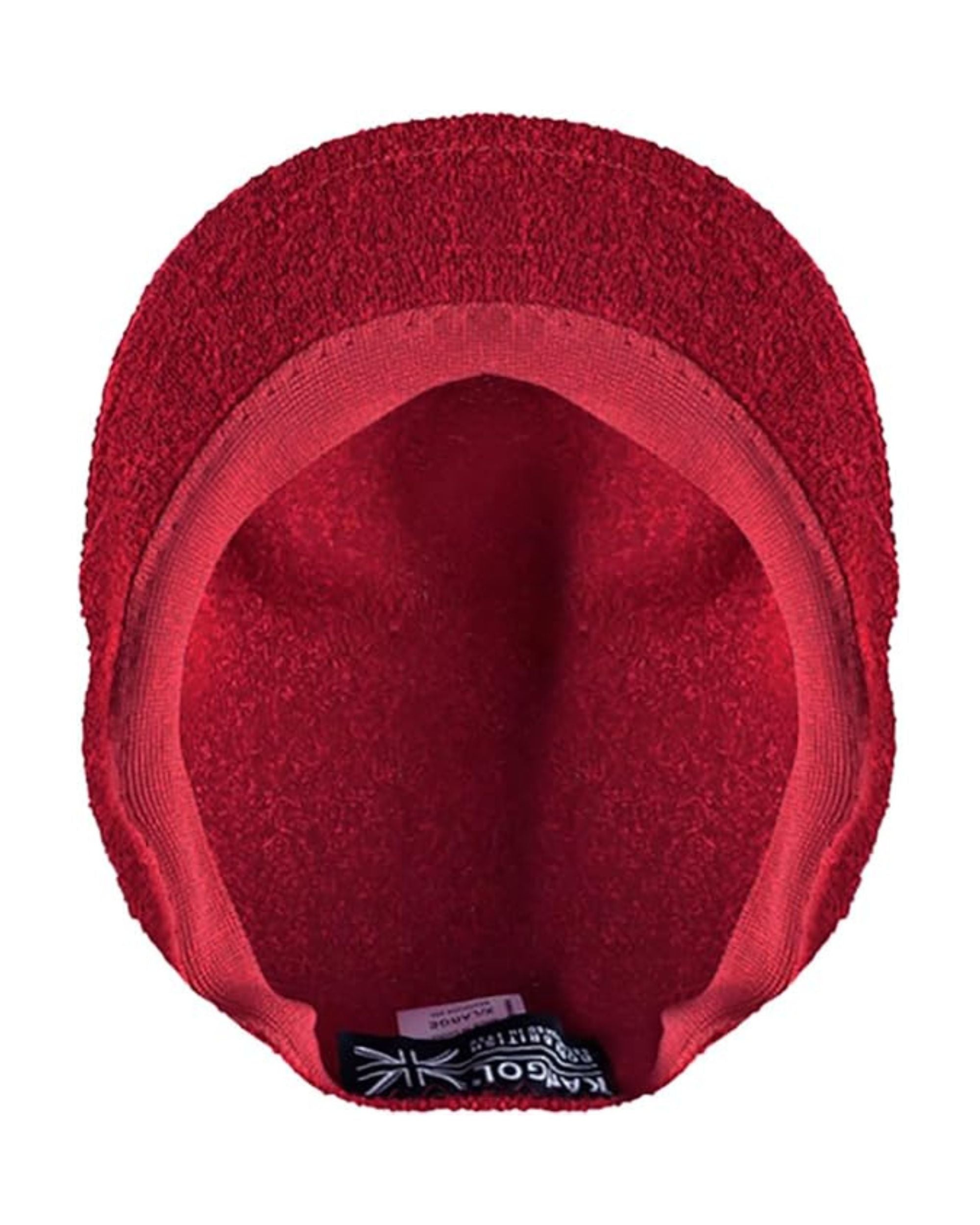 Kangol Coppola Bermuda 504 con Parasudore Elasticizzato Rosso Scarlatto Unisex