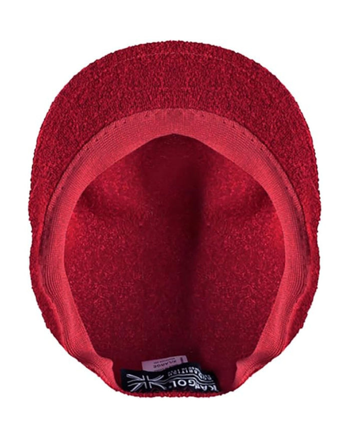 Kangol Coppola Bermuda 504 con Parasudore Elasticizzato Rosso Scarlatto Unisex 4