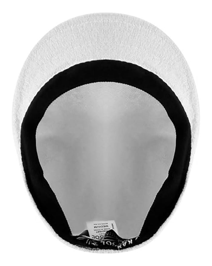 Kangol Coppola Bermuda 504 con Parasudore Elasticizzato Bianco Unisex 3