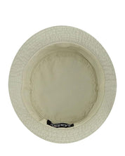 Kangol Cappello Pescatore Washed Bucket in Cotone Beige Unisex