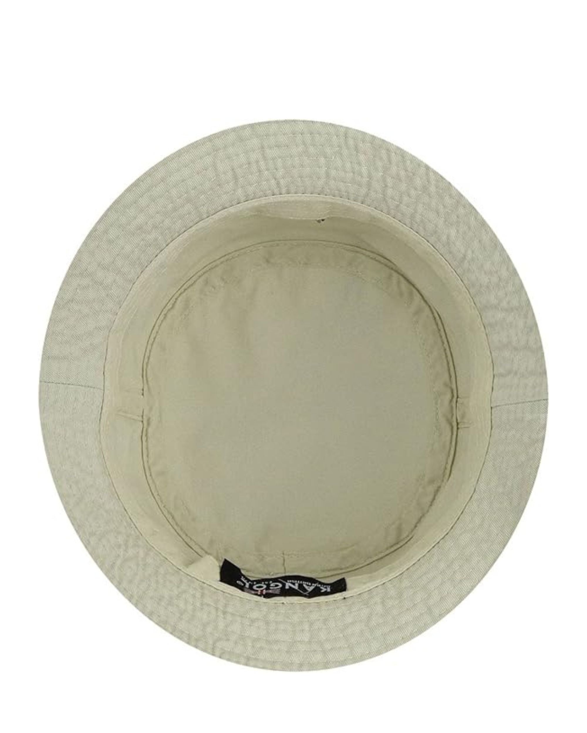 Kangol Cappello Pescatore Washed Bucket in Cotone Beige Unisex