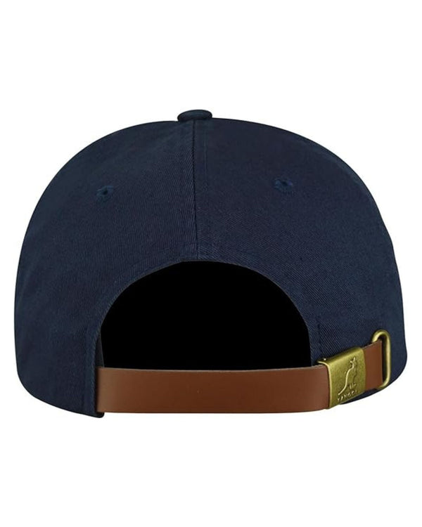 Kangol Cappellino Washed Baseball in Cotone Blu Navy Unisex-2