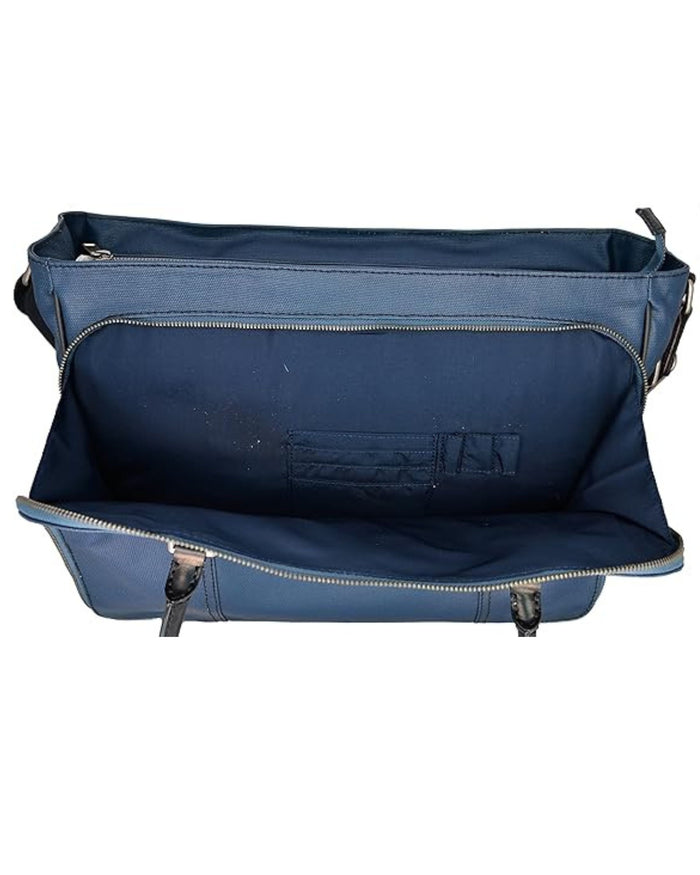 La Martina Messenger Work Bag Oak Blue Unisex 5