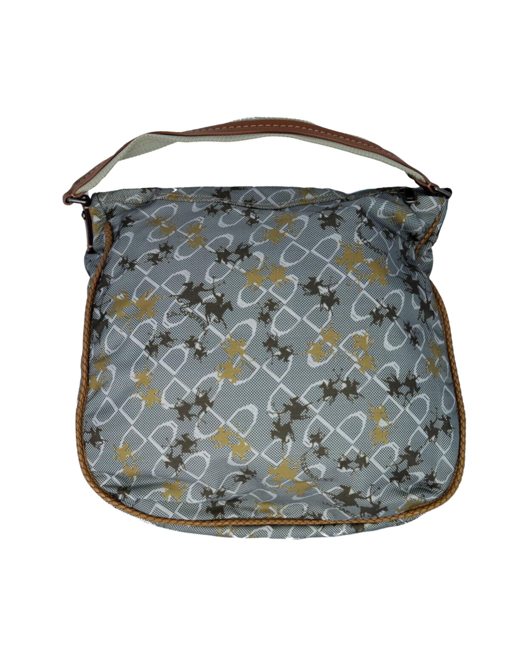 La Martina A Spalla Stampa Fantasia Grigio Donna