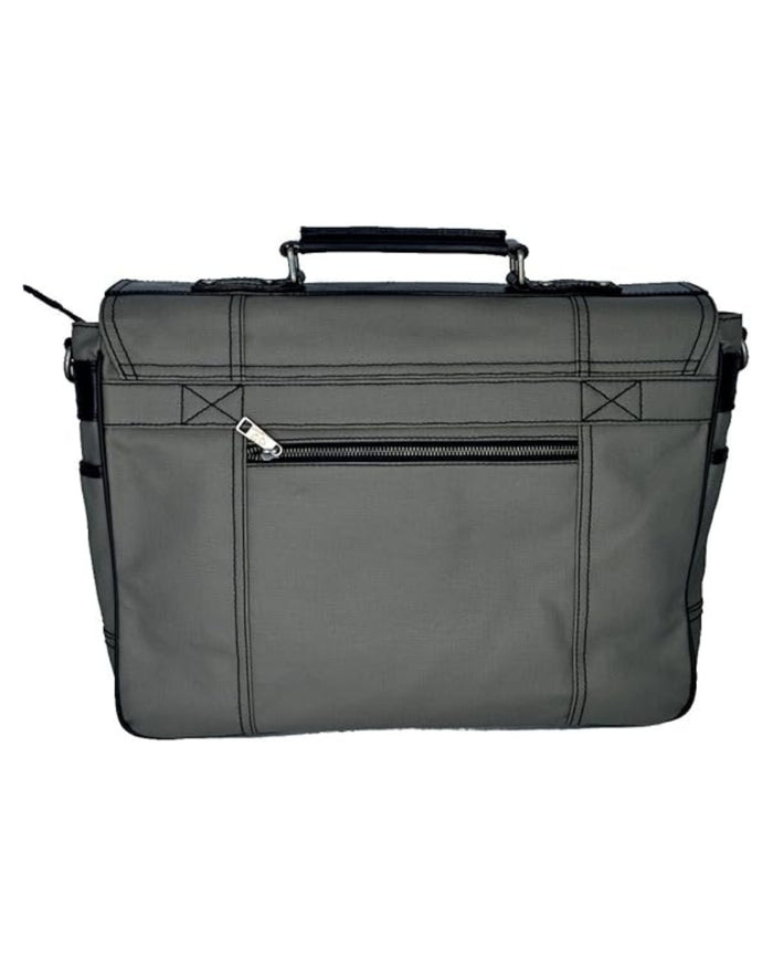 La Martina Briefcase Work Bag Grey Unisex 2