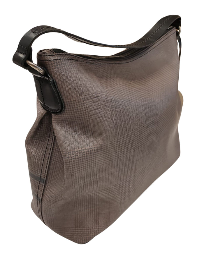 La Martina Shoulder Bag Eco-leather Inserts Leather Grey Woman 2