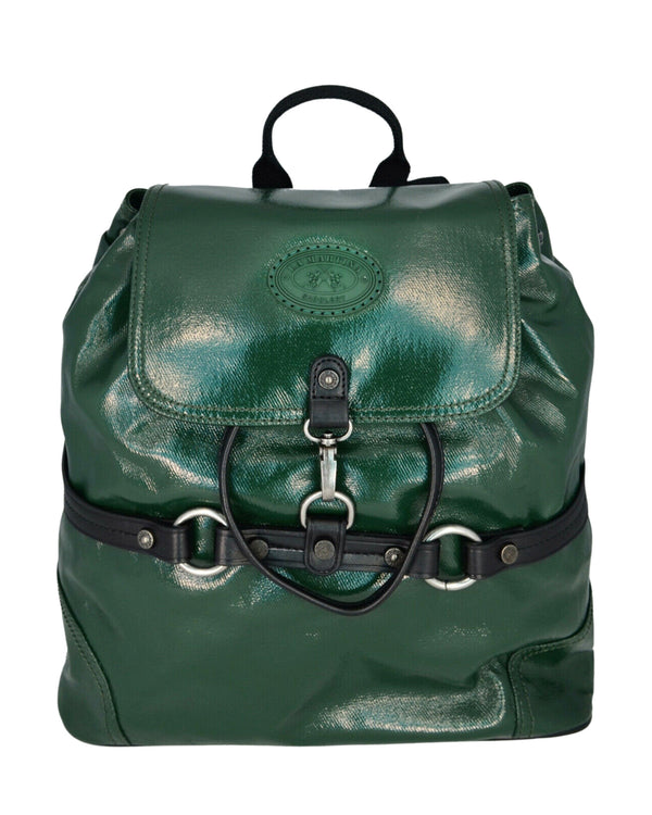 La Martina Travel Backpack Simoca Green Women