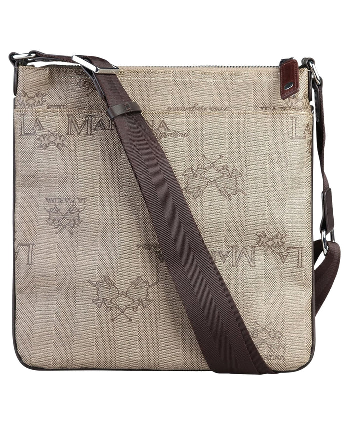 La Martina Borsa Body Bag Crossover Beige Unisex 1