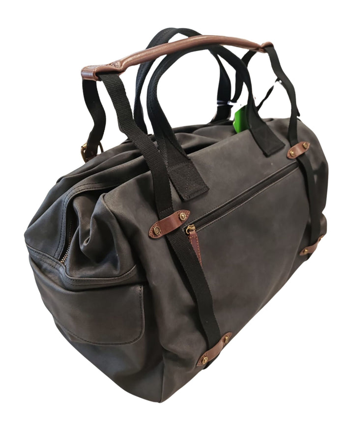 La Martina Viaggio Borsa Travel Canvas Nero Unisex 3