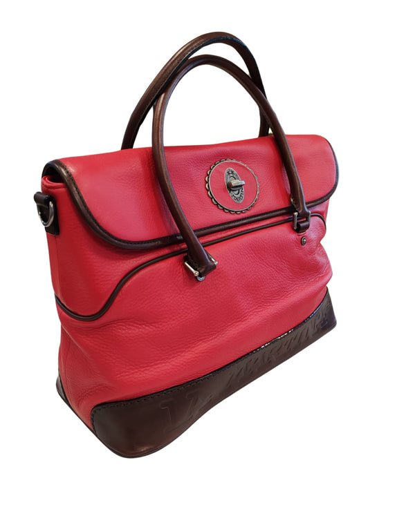 La Martina Messenger Handbag Red Unisex