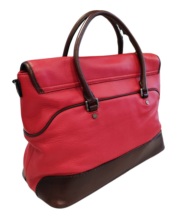 La Martina Messenger Handbag Red Unisex-2