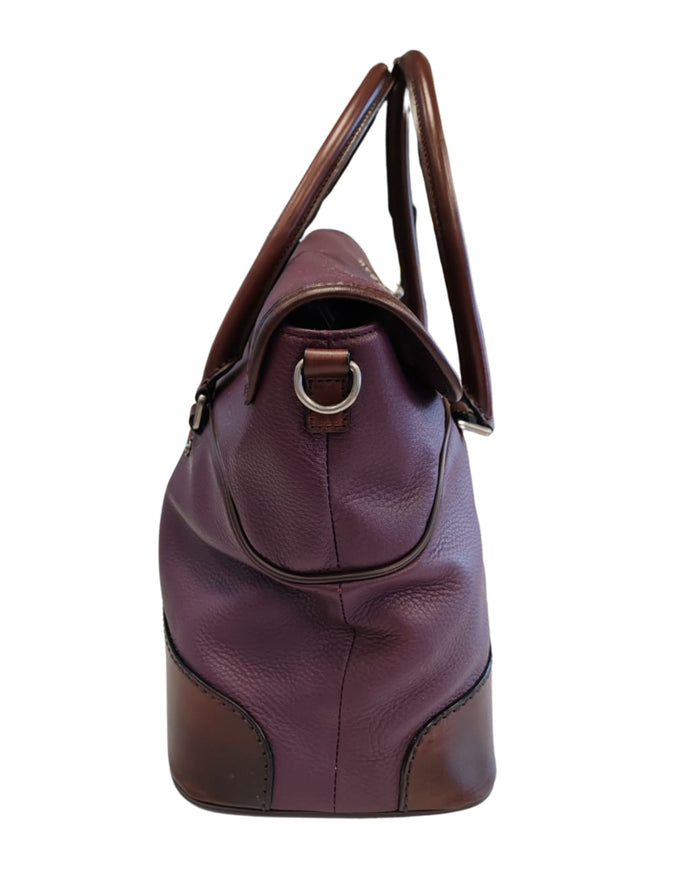 La Martina Messenger Handbag Purple Unisex 4