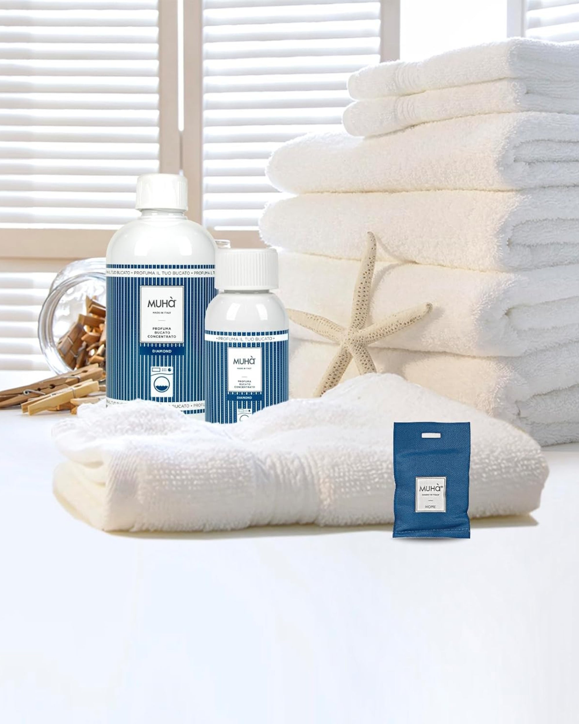 Muhà Essenza Concentrata Persistente Profuma bucato Diamond 400 Ml