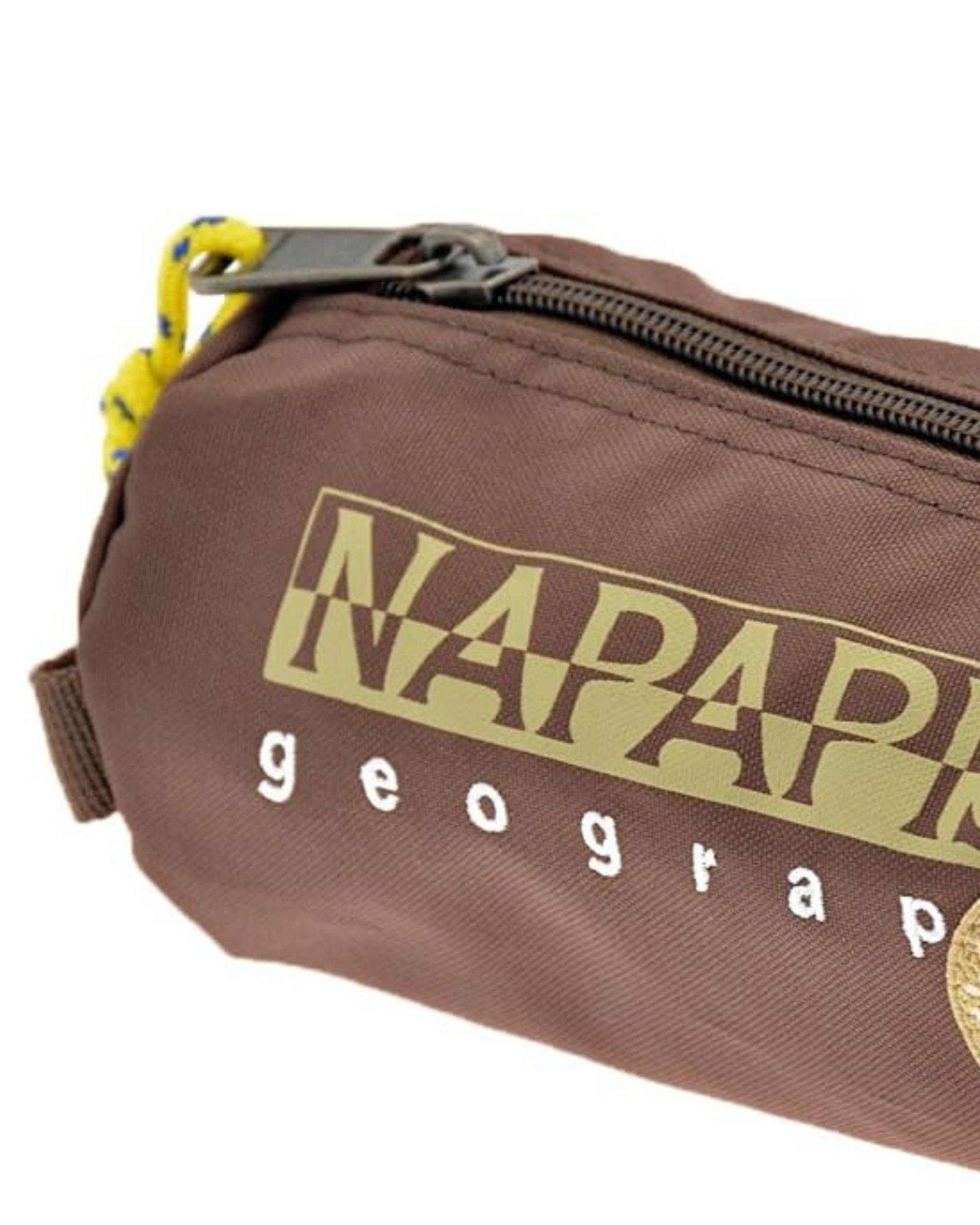 Napapijri Men Women Zip 22x9x9 Cm Brown Unisex