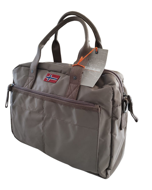 Napapijri Men Women Zip 38x14x29 Cm Laptop Bag Hel Beige Unisex-2