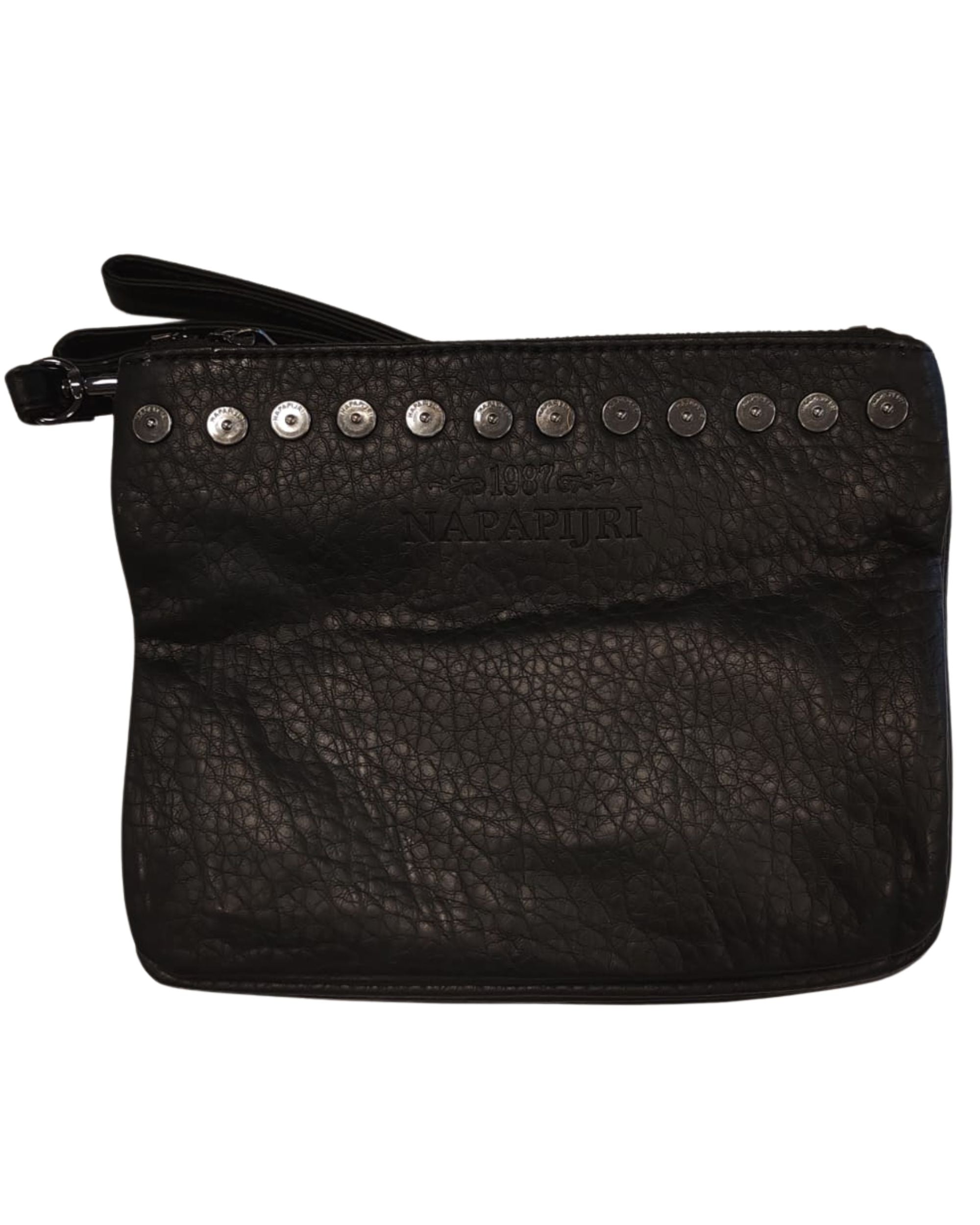 Napapijri 3 Pockets With Zip 19x15x4 Cm Black Women