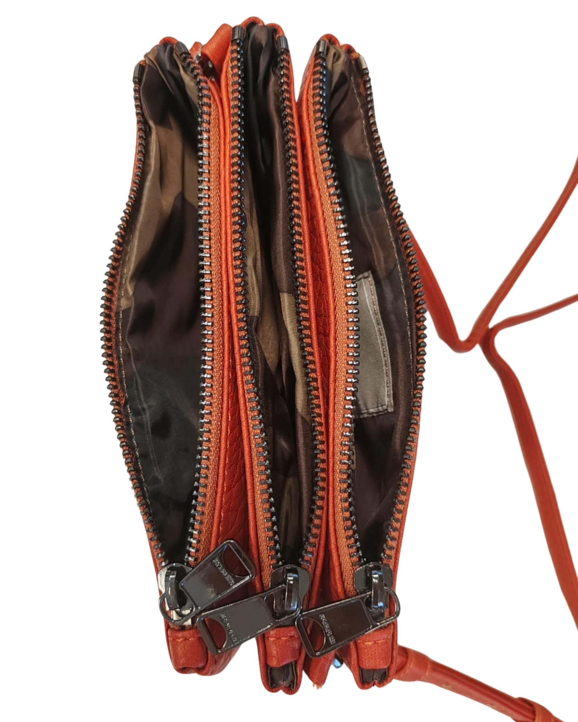 Napapijri 3 Pockets With Zip 19x15x4 Cm Orange Woman