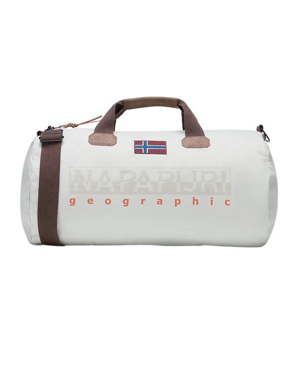 Napapijri Borsa Da Viaggio Bering 3 Con Tracolla Beige Unisex