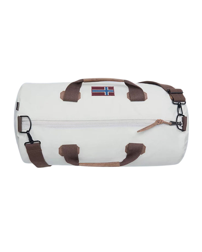 Napapijri Borsa Da Viaggio Bering 3 Con Tracolla Beige Unisex 3