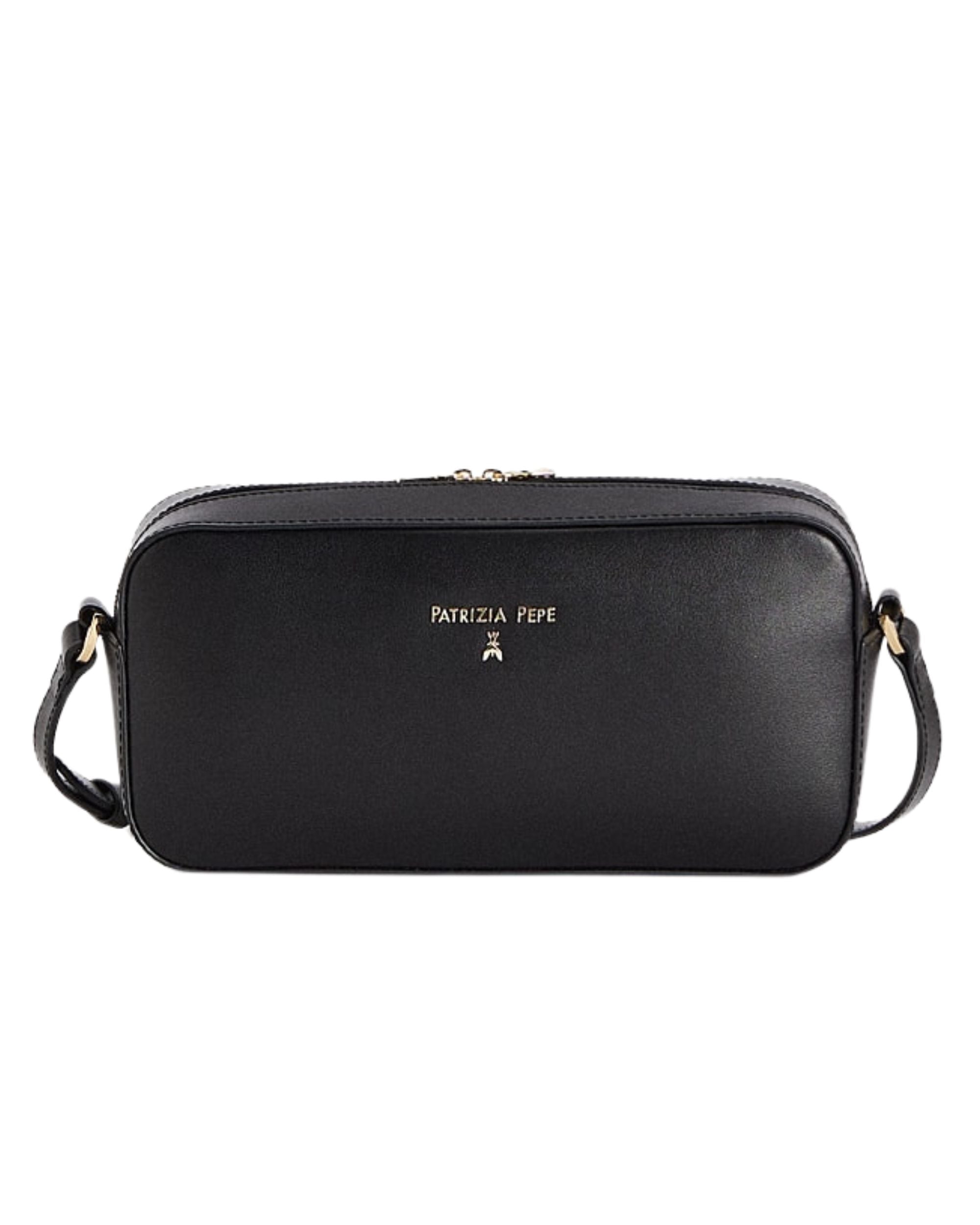 Patrizia Pepe Borsa Pochette in Pelle Nero Donna