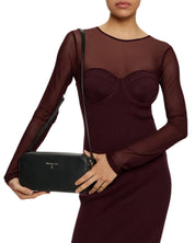 Patrizia Pepe Borsa Pochette in Pelle Nero Donna