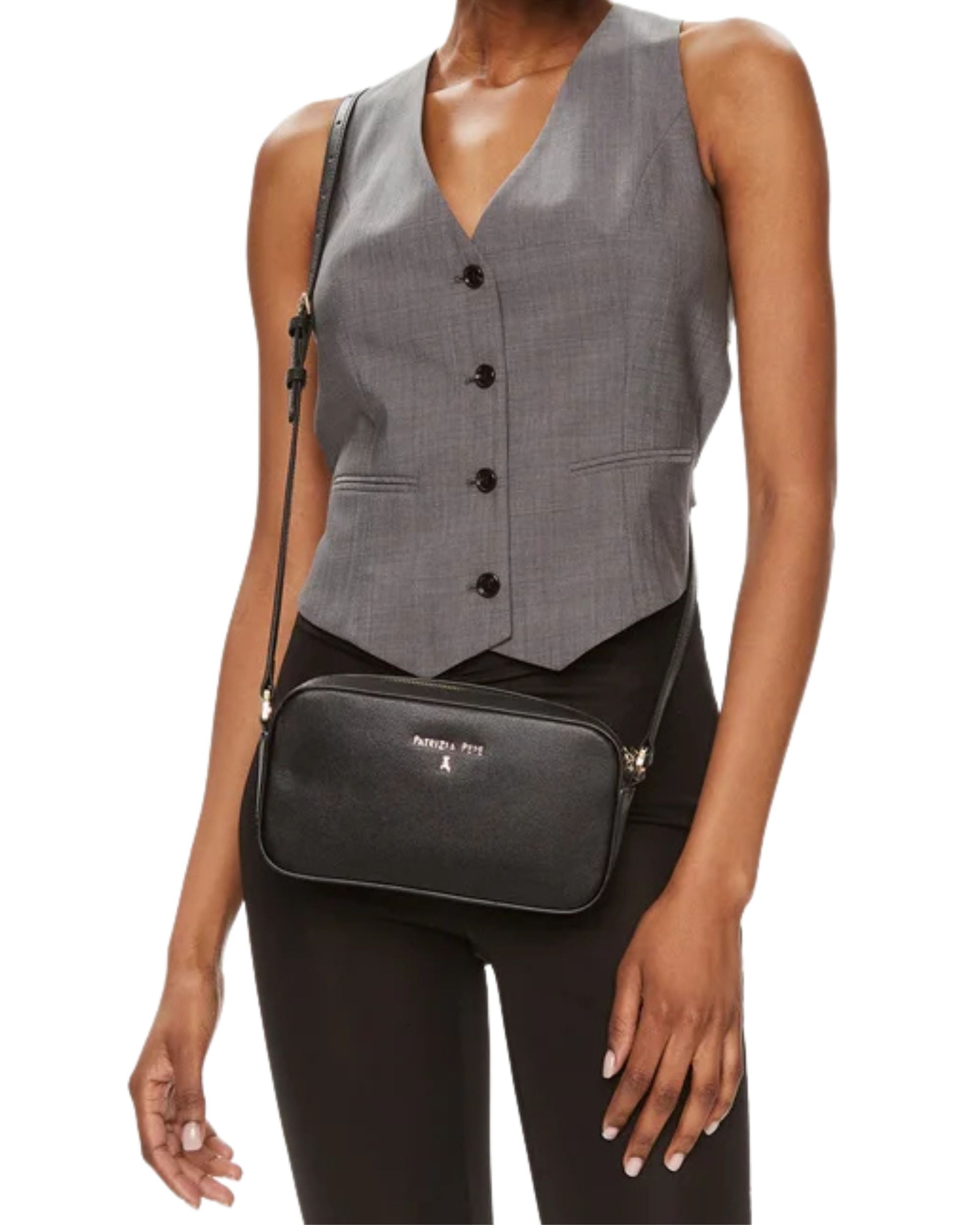 Patrizia Pepe Pelle Nero Donna