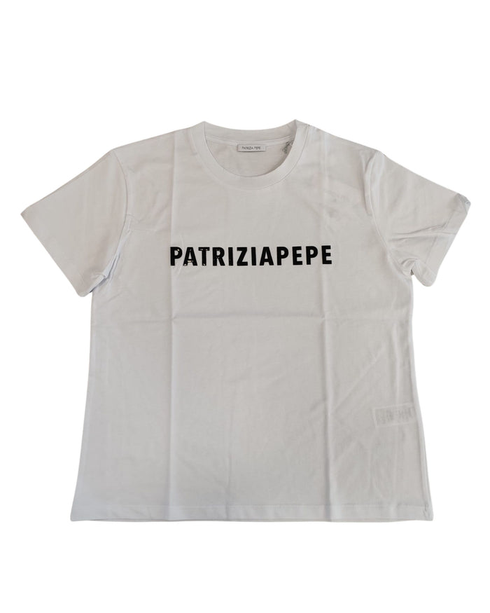 Patrizia Pepe Manica Corta Bianco Donna 1