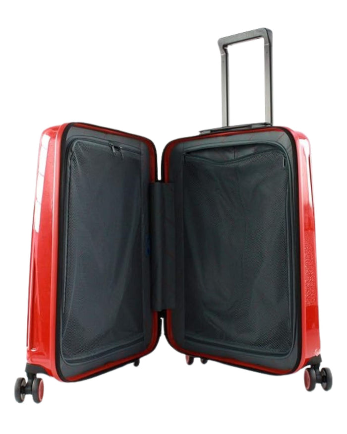 Piquadro Cabina Rigido Ultra Slim Rosso Unisex 2