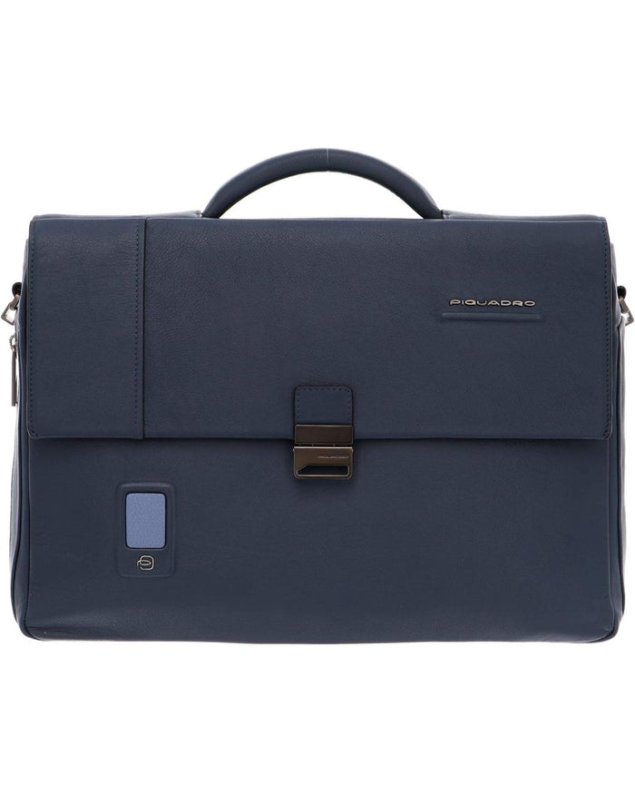 Piquadro Borsa Messenger Espandibile Blu Uomo 1