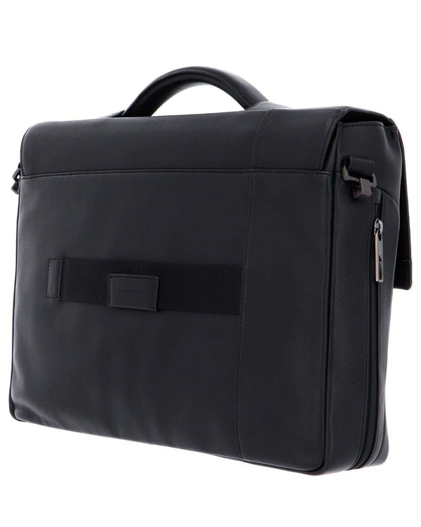 Piquadro Borsa Messenger Espandibile Nero Uomo-2