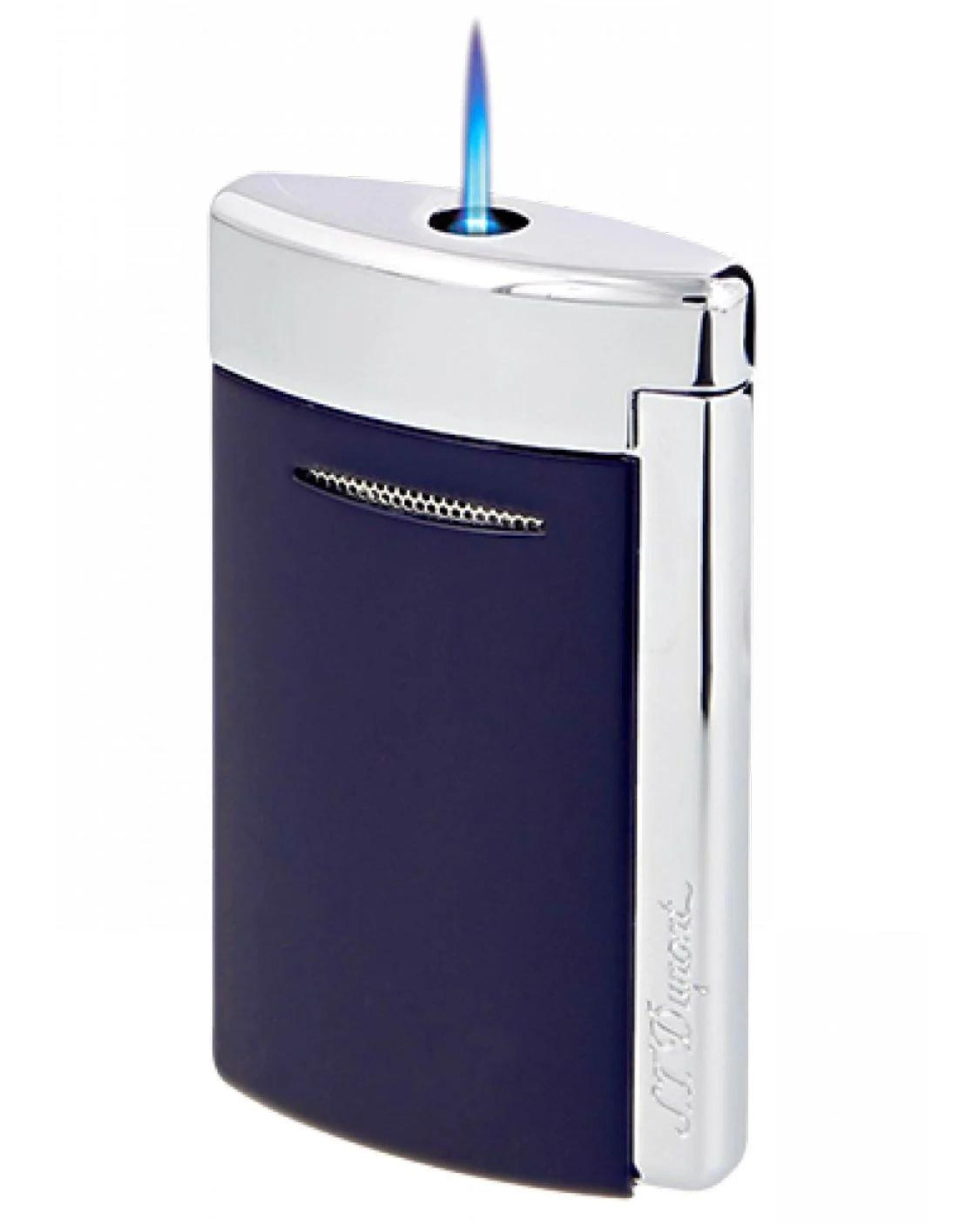 S.t.dupont accendino minijet 33x55x13 Mm Blu Unisex