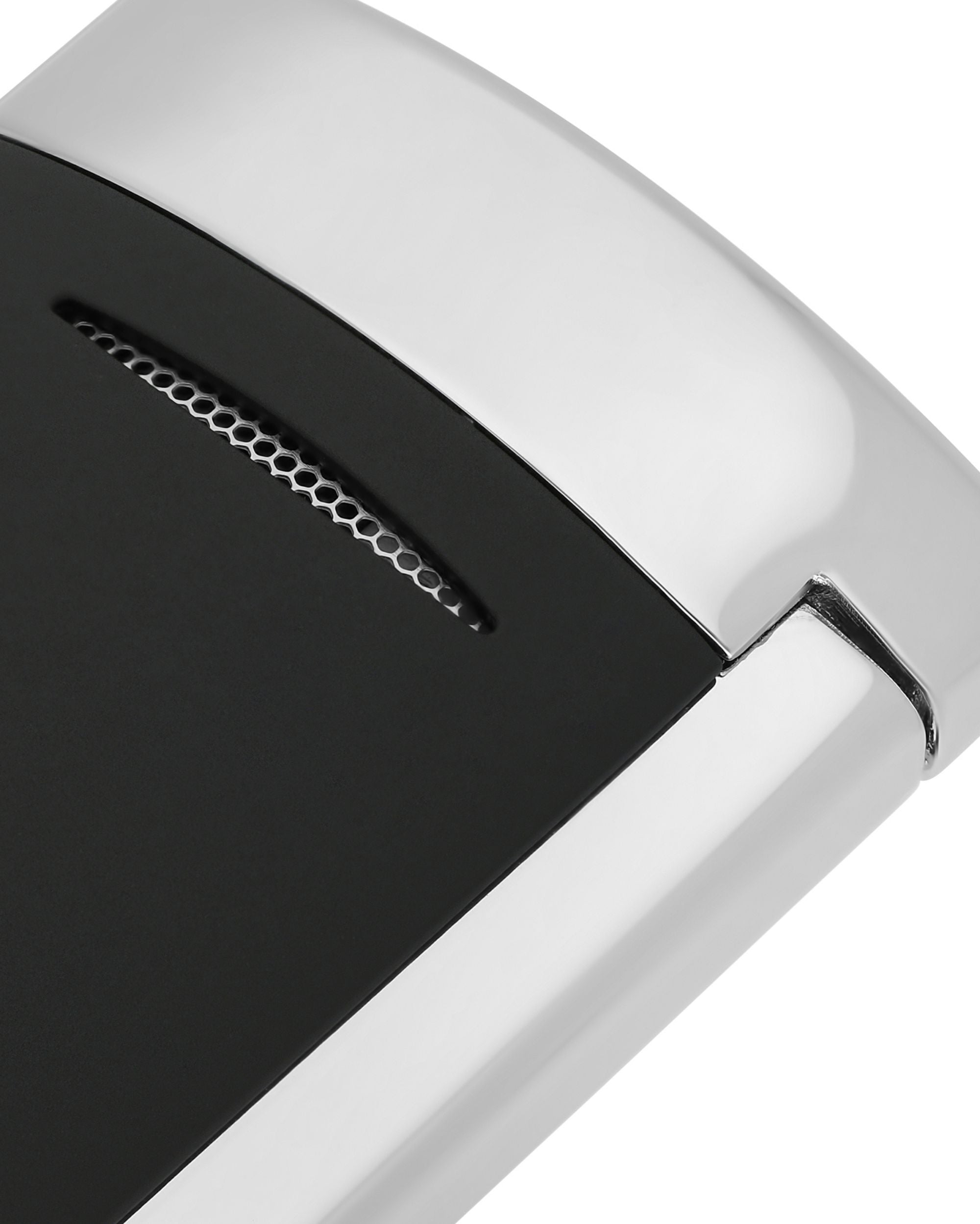 S.T. Dupont Accendino Ricaricabile Minijet Nero Argento Unisex